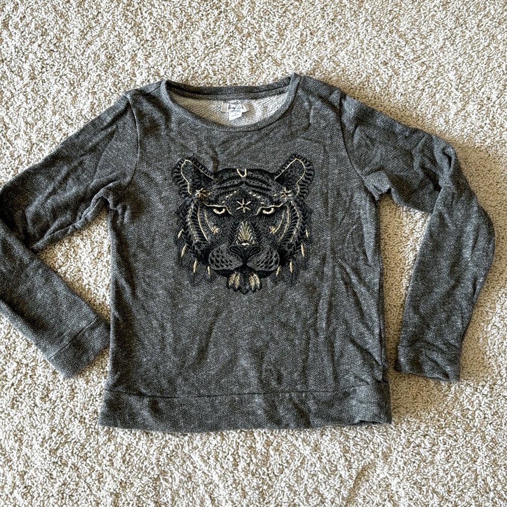 Super soft women cotton sweatshirt small